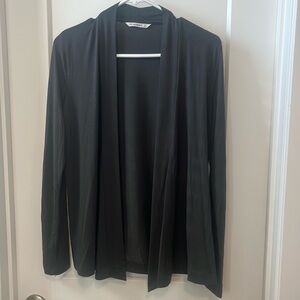 Lightweight Port Authority Gray Cardigan - Size Small